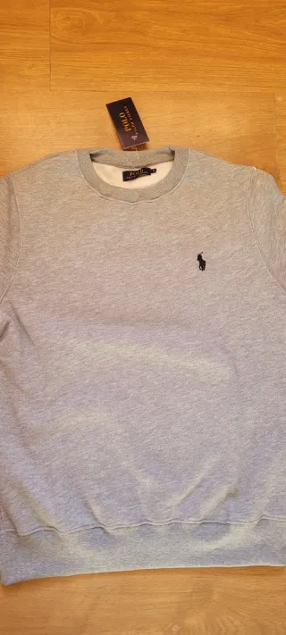 Sudadera Polo Ralph Lauren Gris Talla M