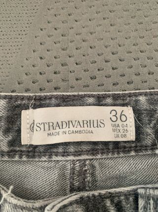 Tejano Stradivarius Gris Talla 36