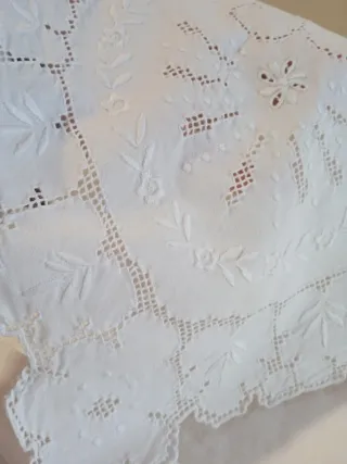 Set Lenzuola Cotone Ricamato