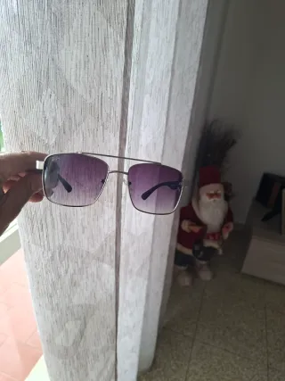 Ray-Ban occhiali da sole argento viola