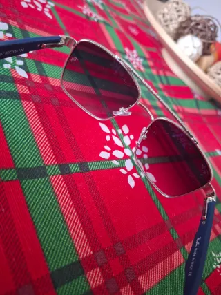 Ray-Ban occhiali da sole argento viola