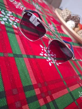 Ray-Ban occhiali da sole argento viola