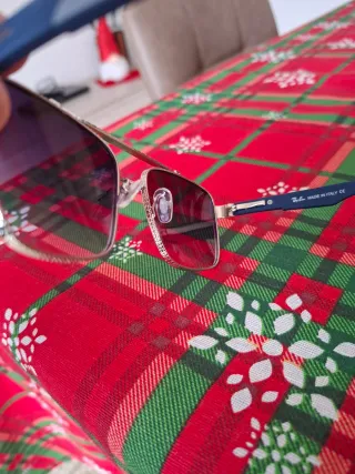 Ray-Ban occhiali da sole argento viola