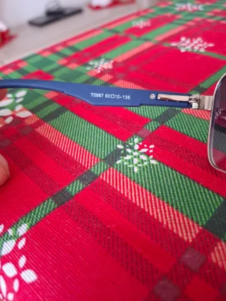 Ray-Ban occhiali da sole argento viola