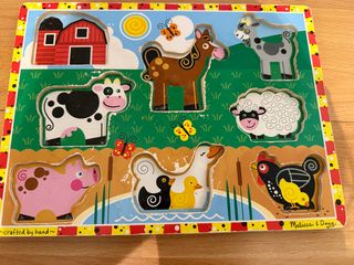 Puzzle Madera Granja Melissa & Doug