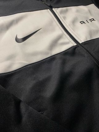 Sudadera Nike Air Cremallera Negra Original