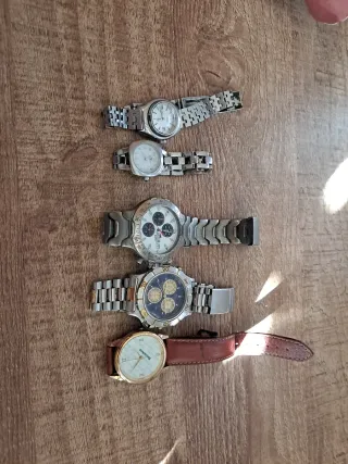 Lote de 5 Relojes