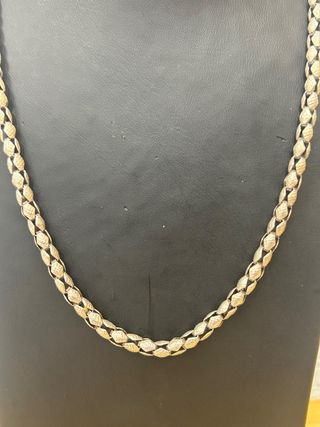 Collar Plata Ley Mujer