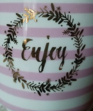 Set tazza e teiera Enjoy One Pink