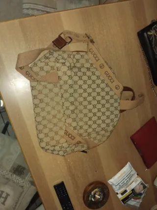 Zaino Gucci Beige e Marrone