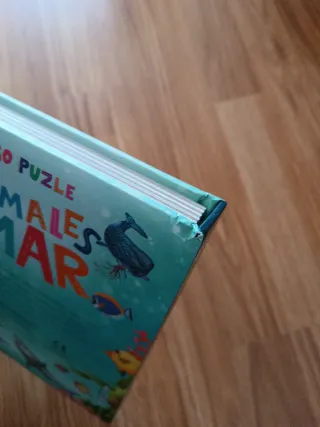 Libro Puzzle Animales del Mar Susaeta