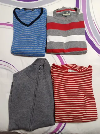 Lote 4 prendas hombre zara y Green coast