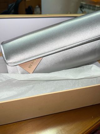 Bolso de fiesta plateado