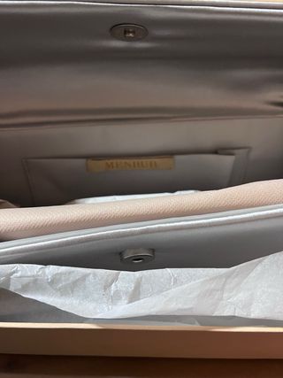 Bolso de fiesta plateado