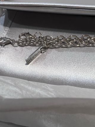 Bolso de fiesta plateado