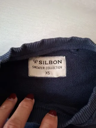 Sudadera Silbon Talla XS Logo Tenis