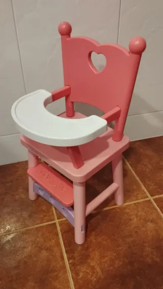 Trona y Cuna de Juguete para Bebé grande