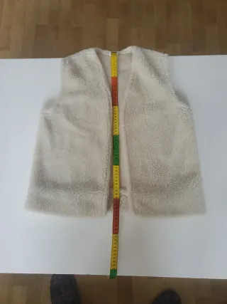 Chaleco blanco casero talla única