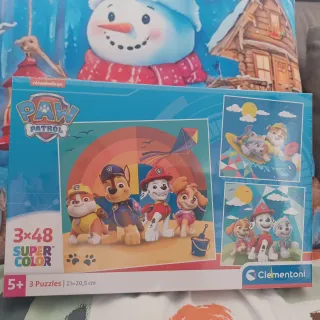 Puzzle Patrulla Canina 3x48 Clementoni NUEVO