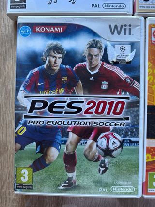 Lote 9 Giochi Wii: PES, Just Dance, Mario Party...