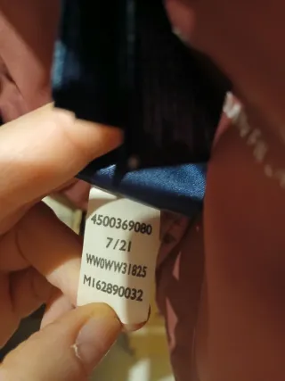 Abrigo plumífero Tommy Hilfiger granate