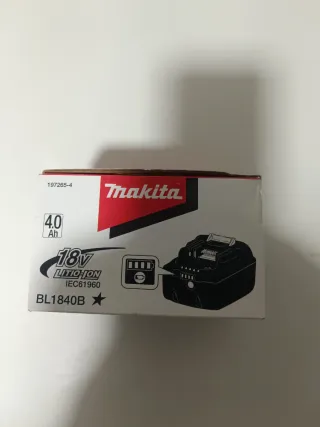 Batería Makita 18V 4.0 Ah BL1840B