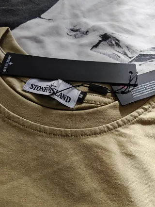 Camiseta Stone Island Talla M Gris