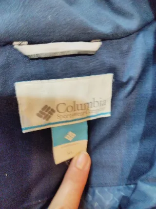 Chaqueta Columbia Hombre Azul