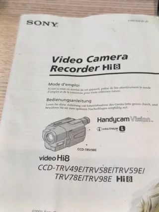 Sony Handycam Vision Hi8