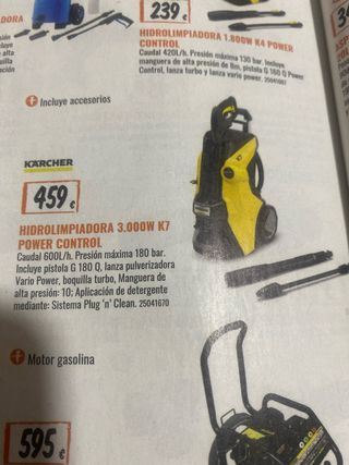 Hidrolimpiadora Karcher 3.000W K7