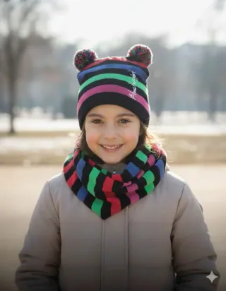 Conjunto Gorro y Bufanda TUC TUC Niña