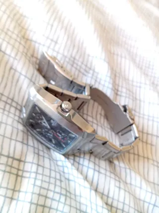 Reloj Casio Edifice Cronógrafo Plata