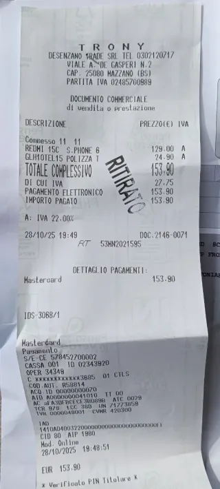 Xiaomi Redmi 15C 256GB Blu