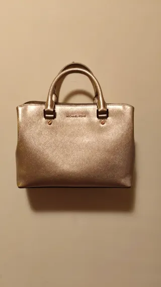 Bolso Michael Kors Champagne Casi Nuevo