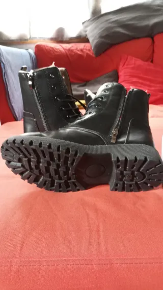 Botas militares forro pelo T.39