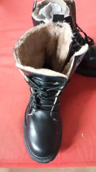 Botas militares forro pelo T.39
