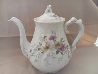 Servicio Café León Sazerat Limoges Porcelana