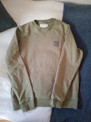 Sudadera Silbon Talla S Verde Caza