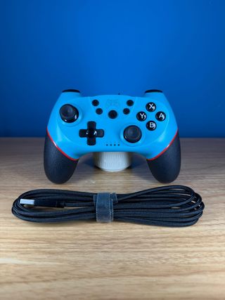 Controller Diswoe per Nintendo Switch Blu