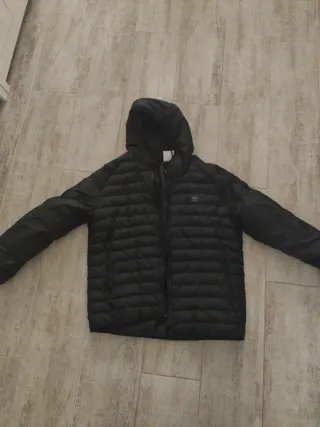 Abrigo acolchado Adidas Negro Talla XL