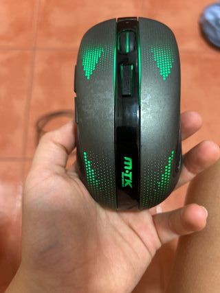 Ratón MTK GT712 Negro/Gris