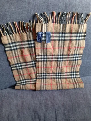 Bufanda Burberry Unisex Beige