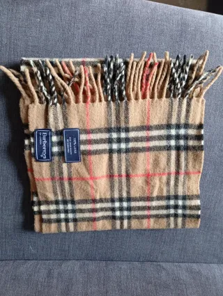 Bufanda Burberry Unisex Beige