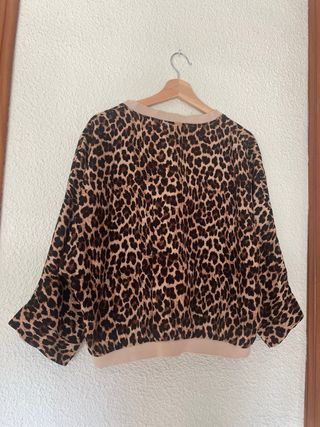 Chaqueta animal print leopardo