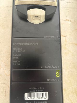 Esquís Rossignol Smash 7 (sin fijaciones).