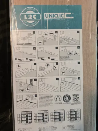 24m2 Tarima AC5 8mm + 30m2 Aislante