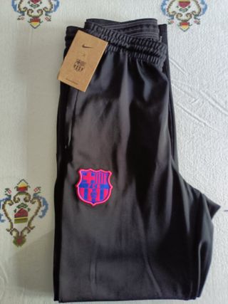 Conjunto Chandal FC Barcelona Nike Negro Rosa