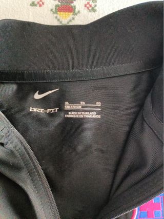 Conjunto Chandal FC Barcelona Nike Negro Rosa