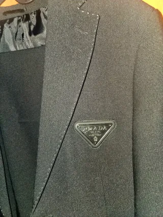 Traje Prada Negro