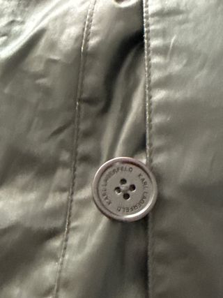 Karl Lagerfeld Chaquetón Negro Unisex